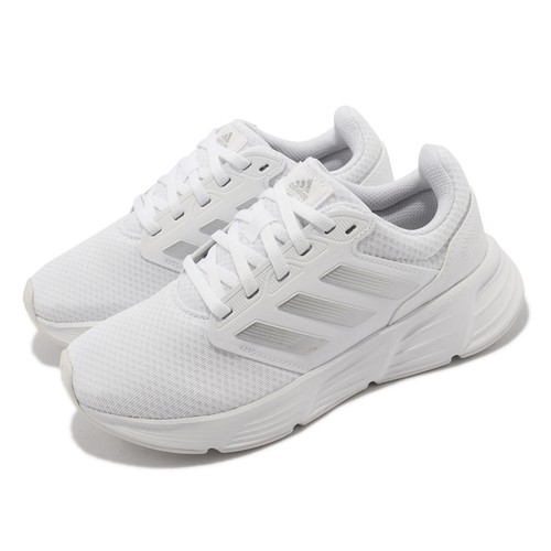 

Adidas Galaxy 6 W White Silver Женская спортивная обувь для бега Кроссовки GW4130, Белый, Galaxy 6 W