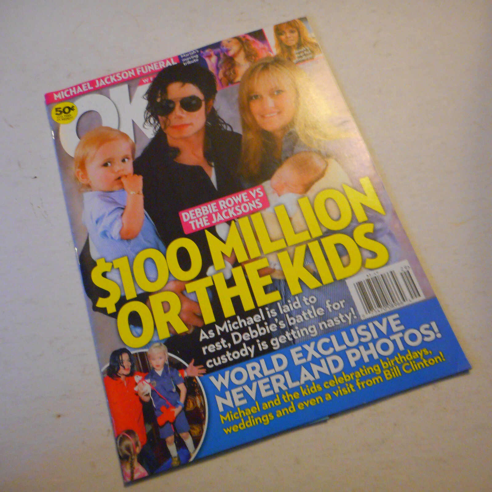 OK Magazine Michael Jackson Jennifer Aniston | eBay