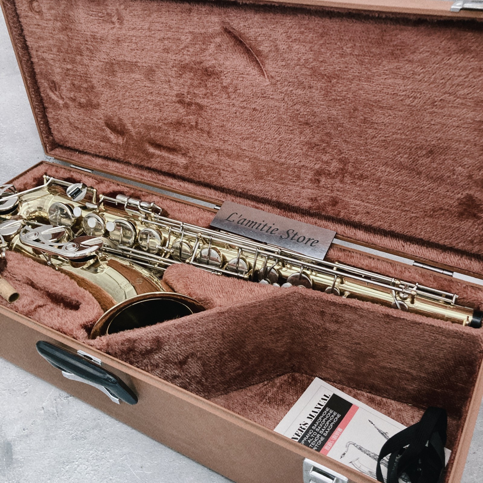 テナーサックス　YAMAHA　YTS-23 ケース付き YAMAHA YTS-23 & Hard Case Tenor Saxophone YTS23 Vintage Sax