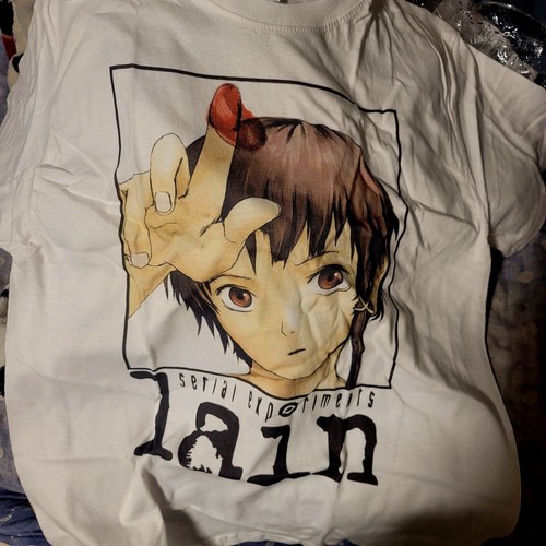 Serial Experiments Lain T Shirt Science Fiction Anime Ergo Serial Experiments Lain T Shirt Science Fiction Anime Ergo