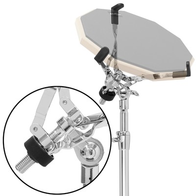 12" Practice Pad Drum Set with Snare Stand, Carrying Bag, Drumsticks