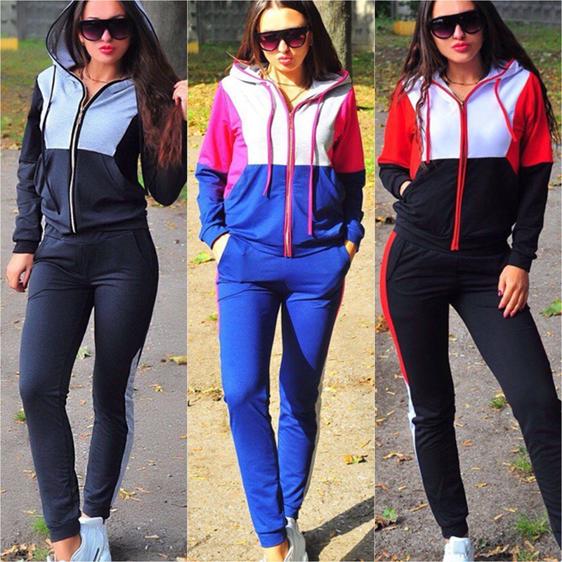 Womens zip up Tracksuit
