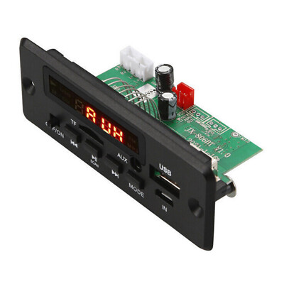 Car 2X25W Amplifier Mp3 Decoder Board 12V Bluetooth5.0 FM Radio Audio Module Kit