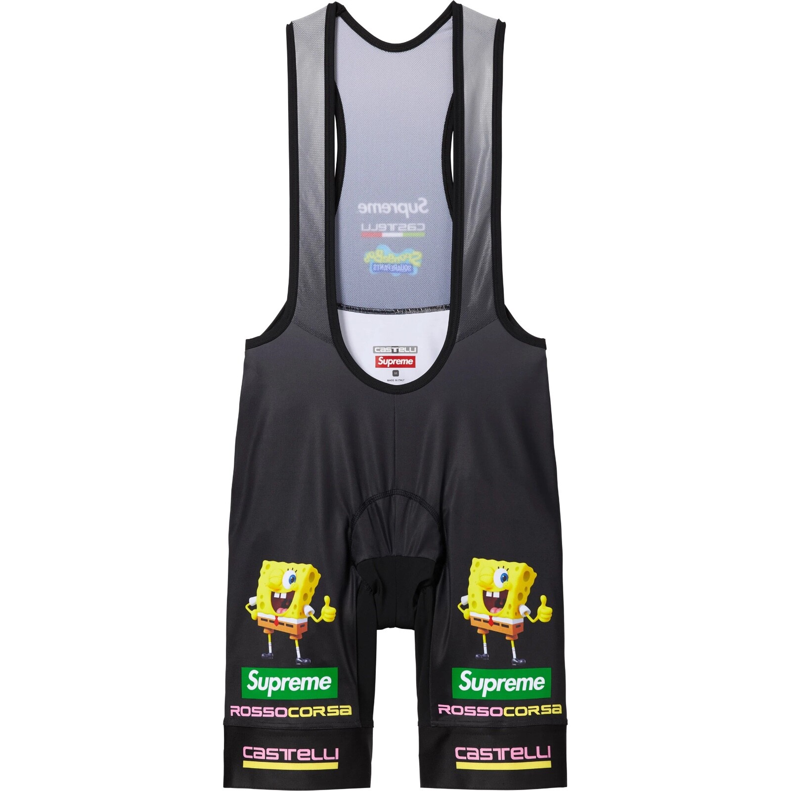 SUPREME/SPONGEBOB SQUAREPANTS CASTELLI CYCLING BIB (Size XL