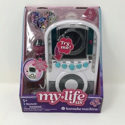My Life As 4-Piece Bluetooth Karaoke Machine Set Accessory For 18  Doll
