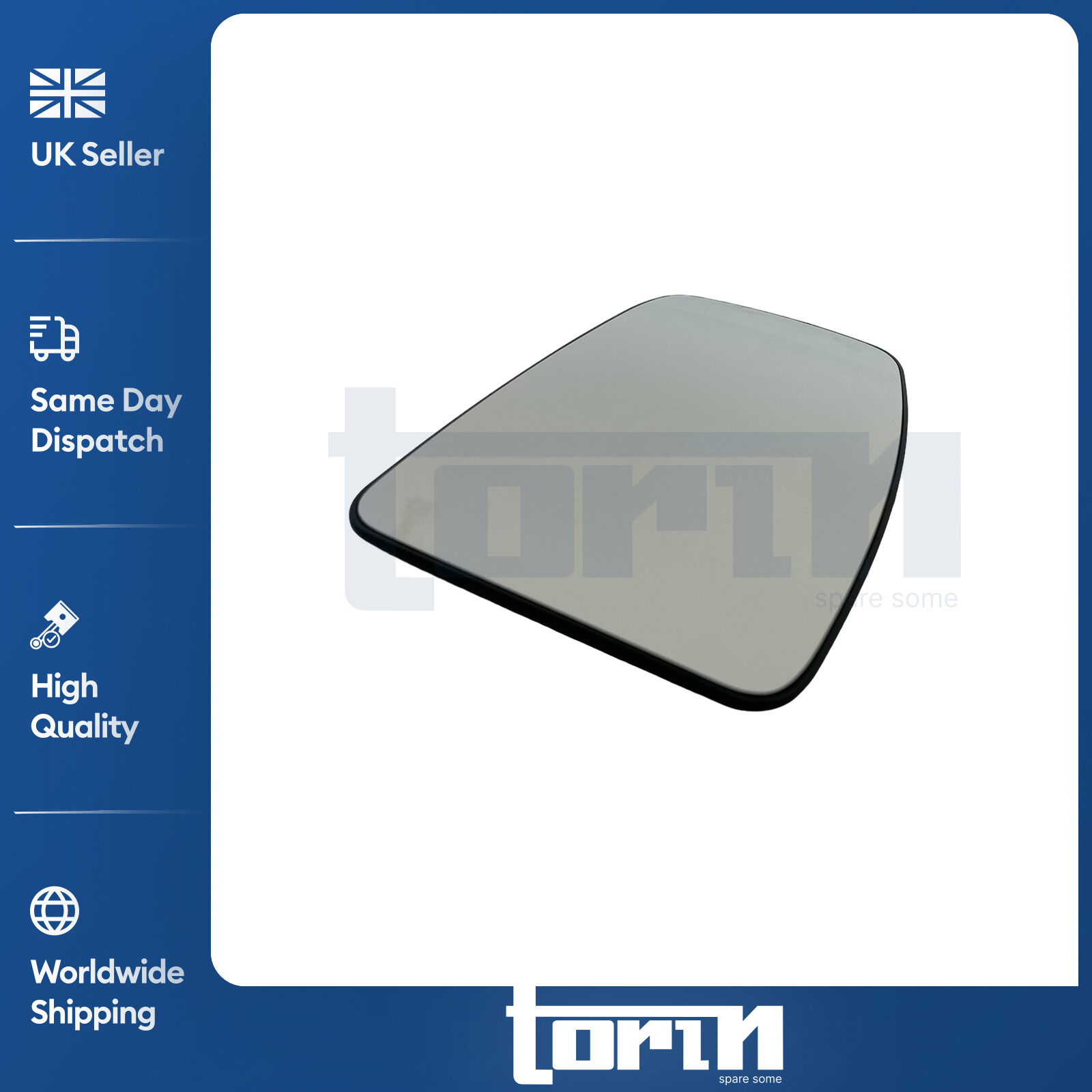 DOOR WING MIRROR RIGHT SIDE HEATED GLASS FOR VAUXHALL MOVANO B (2010-ON) 4419416