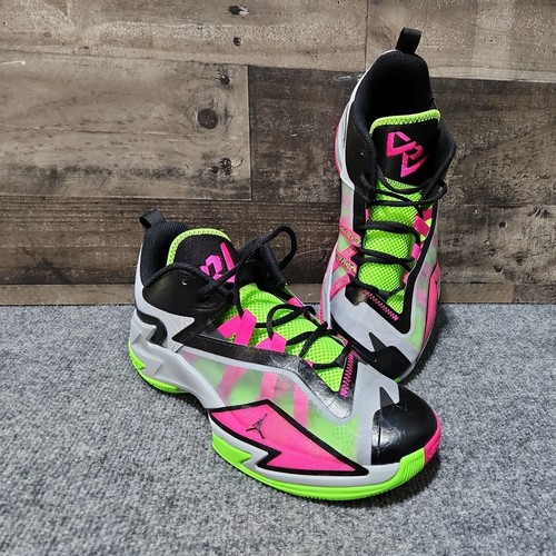 Jordan バスケットボールシューズ ブラック/ピンク/ブルー JORDAN BRAND JORDAN WHY NOT ZER0.1 PFX BLACK/BLACK-PINK