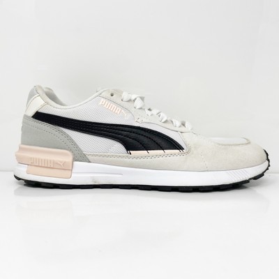 

Puma Womens Graviton 385376-05 Белая Повседневная Обувь Кроссовки Размер 8.5, Белый, Graviton