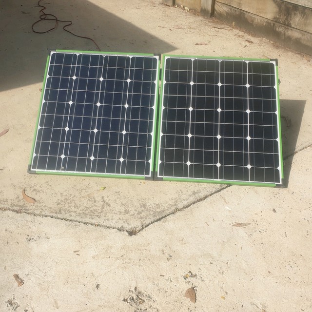 Hard korr solar panel Camping & Hiking Gumtree Australia Logan Area