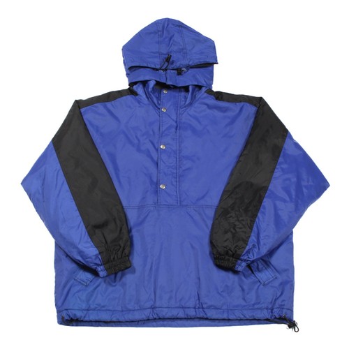 Jacket 1/4 Zip Xl Pullover Snow Hooded Rain An98