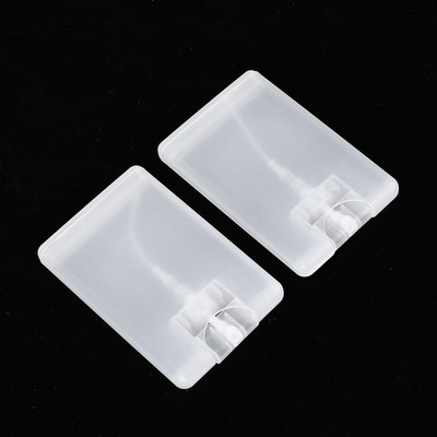 10pcs 20ml Empty Card Spray Bottles Convenient Credit Card Sprayer Box For Parti