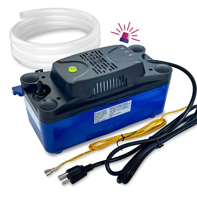 Max Head HVAC Condensate Pump Automatic Safety Switch Removal Drain Pump for AC