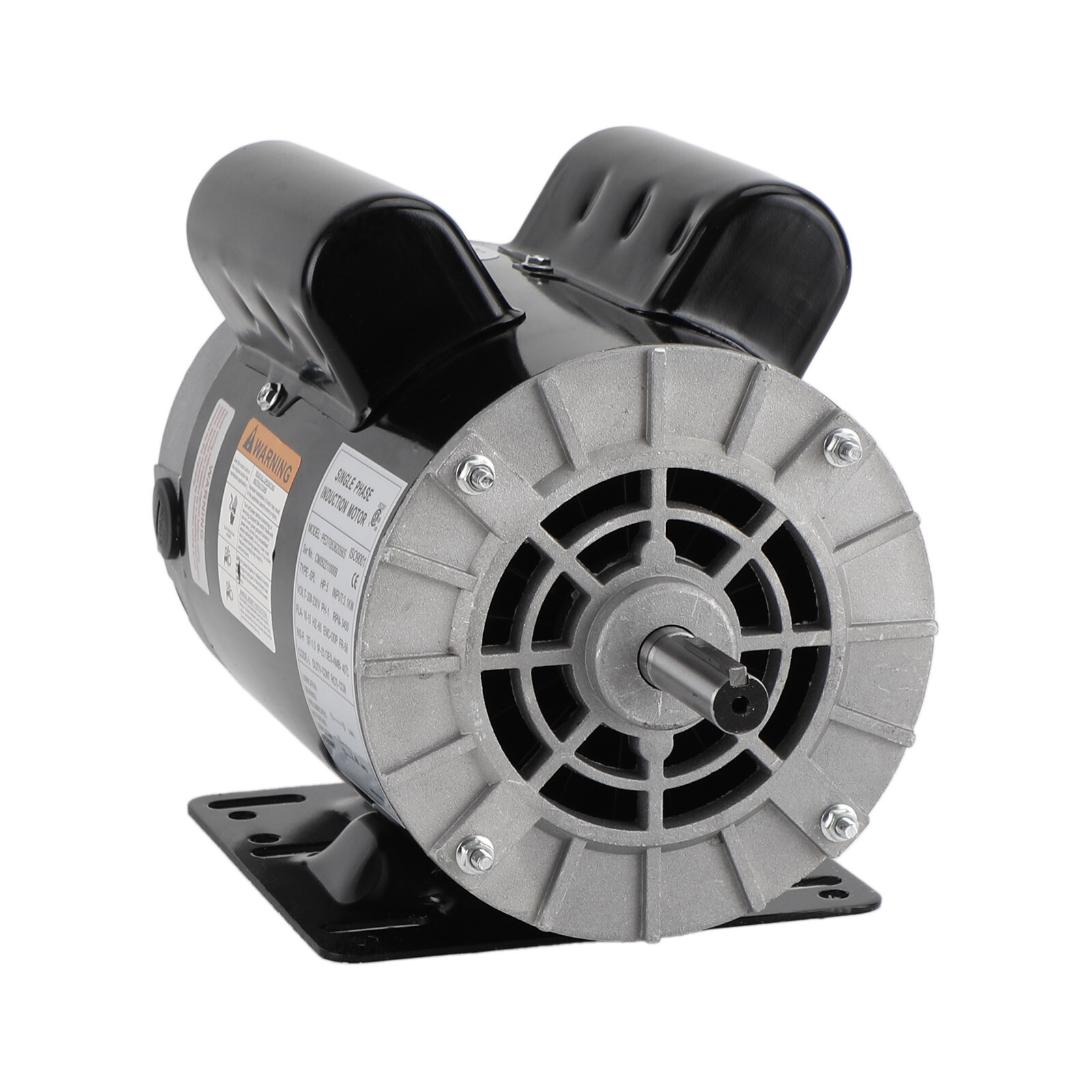 5 HP SPL Air Compressor Duty Electric Motor 1 Phase 3450 RPM 56 Frame 5/8" Shaft