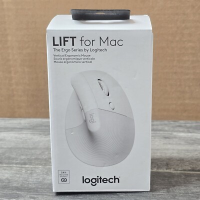 Logitech Lift Wireless Vertical Ergonomic Mouse for Mac