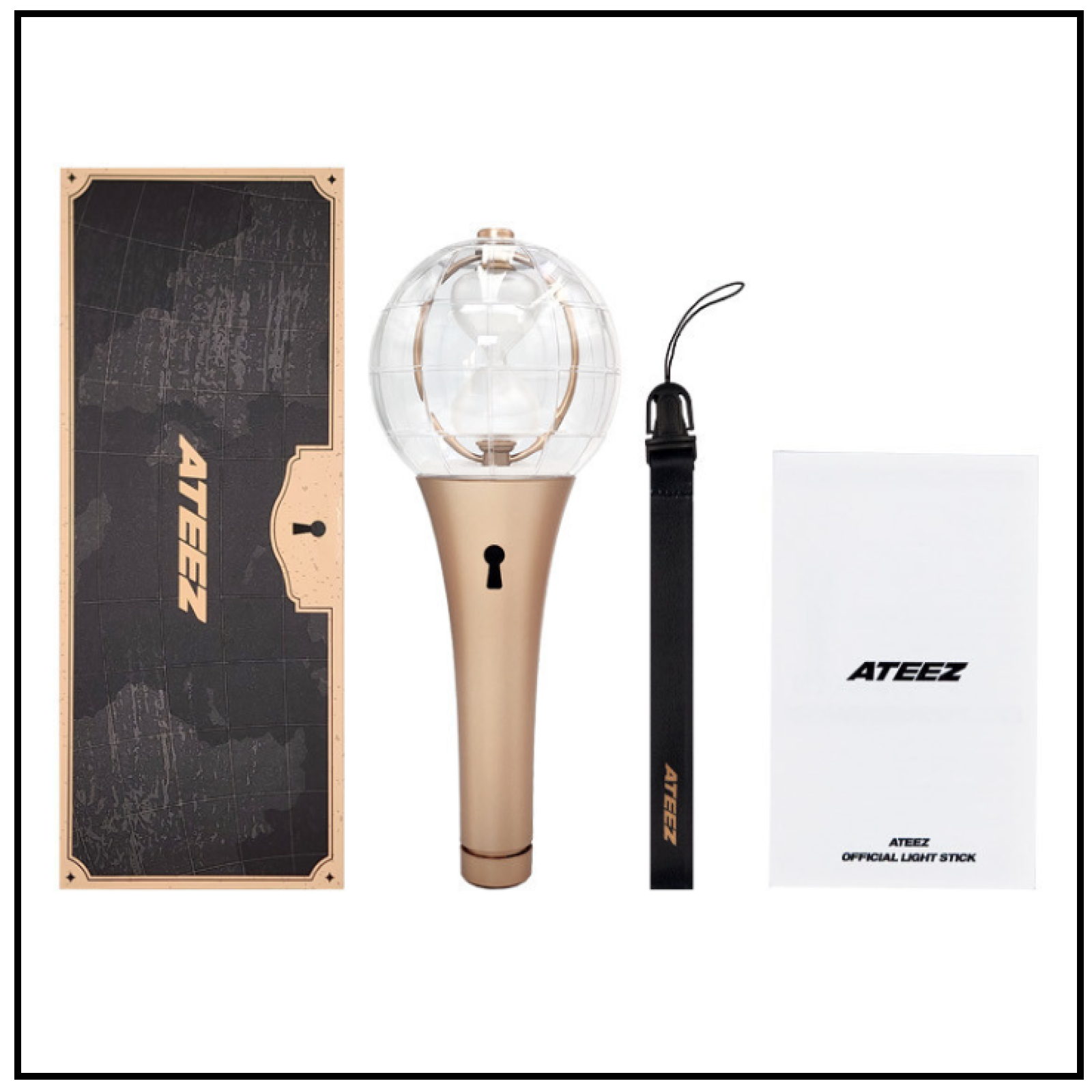 アイドル ATEEZ OFFICIAL LIGHT STICK ATEEZ Official Light Stick - Version 2 at Amazon Women's
