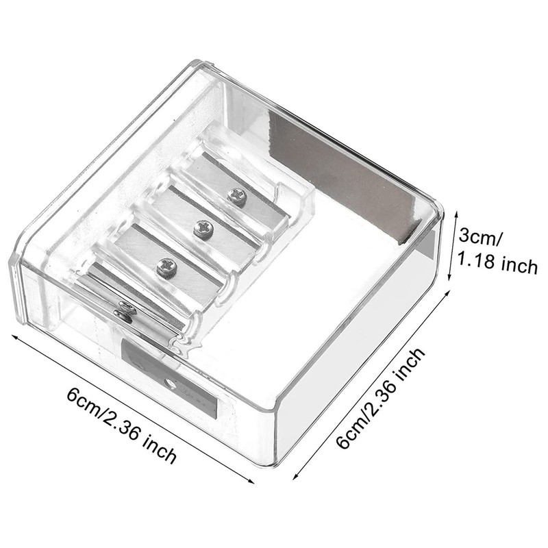 Carpenter Pencil Sharpener Multifunctional 4 holes Manual Pencil Sharpener