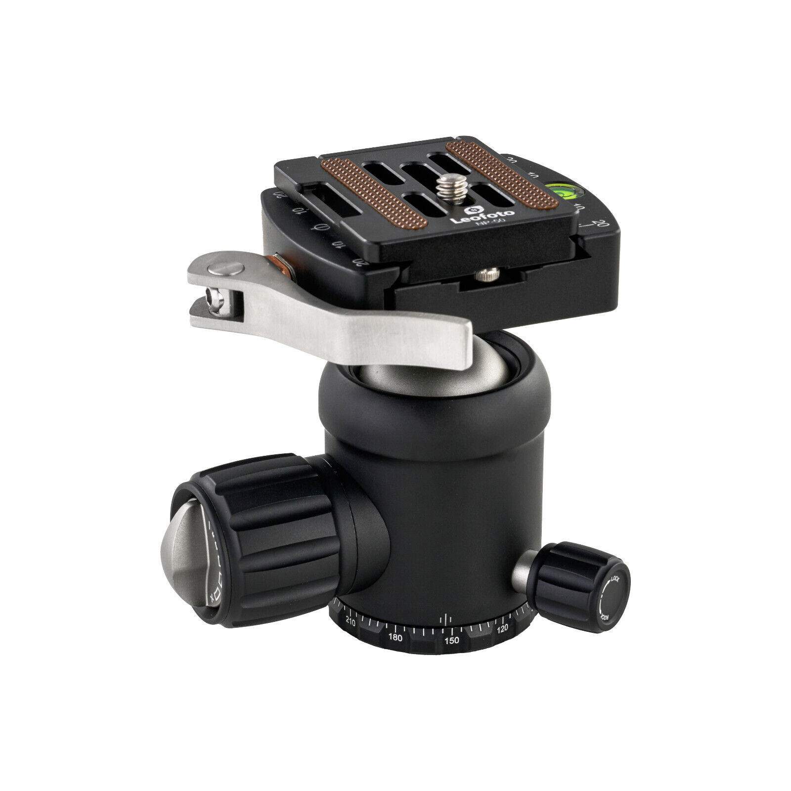 Leofoto NB-34LR Pro Ball Head with Lever-Release Clamp | Arca