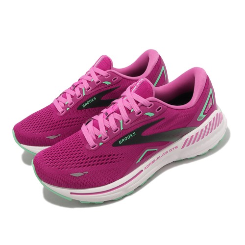 

Женские кроссовки Brooks Adrenaline GTS 23 Pink Festival Fuchsia 1203811B * 639, Розовый, Adrenaline Gts 23