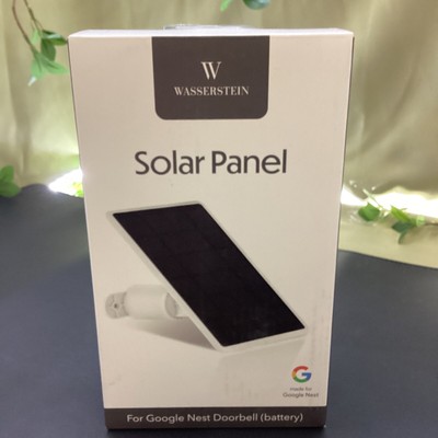 Wasserstein Solar Panel for Google Nest Cam