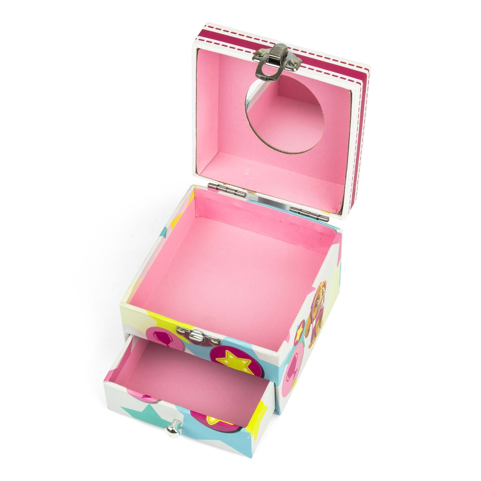 Paw Patrol Schmuckkästchen mit Spiegel Schmuckkasten Schmuckbox Schmuckschatulle