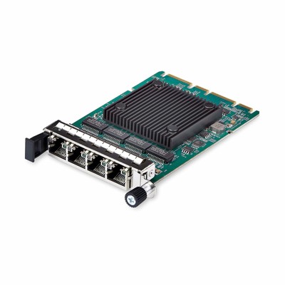 StarTech.com 4-Port RJ45 Gigabit OCP 3.0 Server Network Card w/Intel I350-AM4 SF