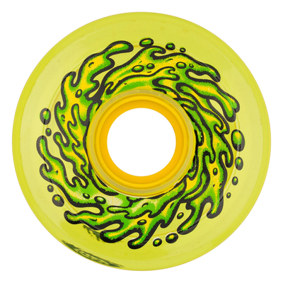 Slime Balls OG Slime Trans Yellow 66mm 78a Skateboard Wheels
