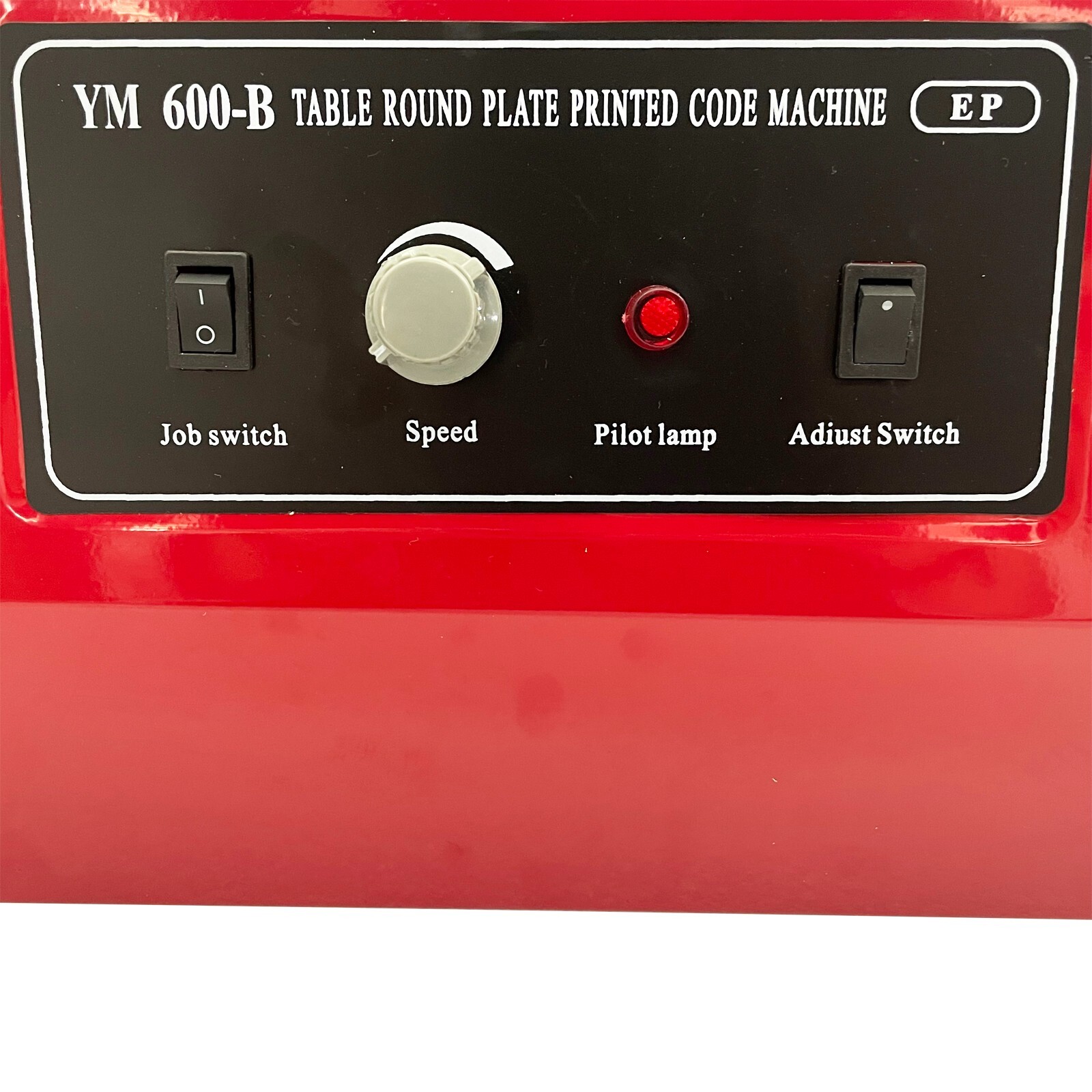 YM-600B 110V 80W Electric Sealed Ink Cup Pad Printer Date Logo Printing