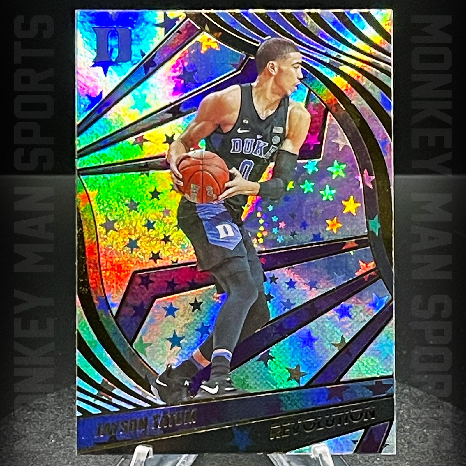 2022 Revolutions Draft Picks - Jayson Tatum - #61 ASTRO HOLO DUKE BLUE DEVILS