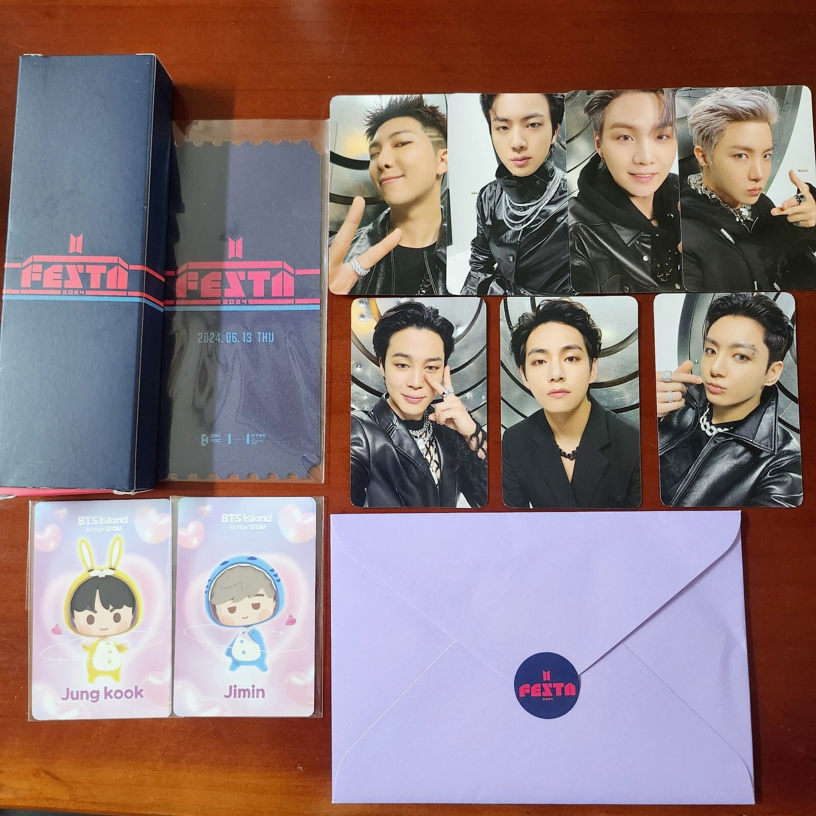 BTS 2024 FESTA ARMY ZONE BTS 11TH ANNIVERSARY Gift OFFICIAL BTS 2024 FESTA ARMY ZONE BTS 11TH ANNIVERSARY Gift OFFICIAL