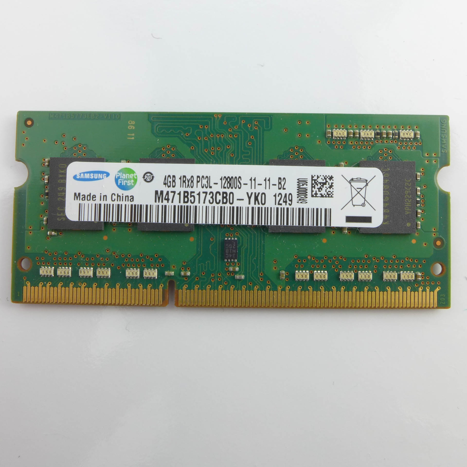 ORIGINAL 4 GB Samsung DDR3 SDRAM M471B5173CB0-YK0 Ram Arbeitsspeicher PC3 ✅