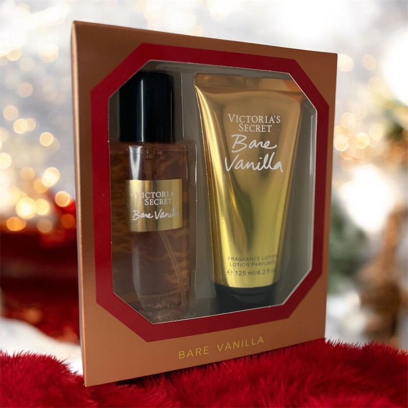 Brume Victoria Secret Bare Vanilla Cofret Saint Valentin 125ml Creme Brume