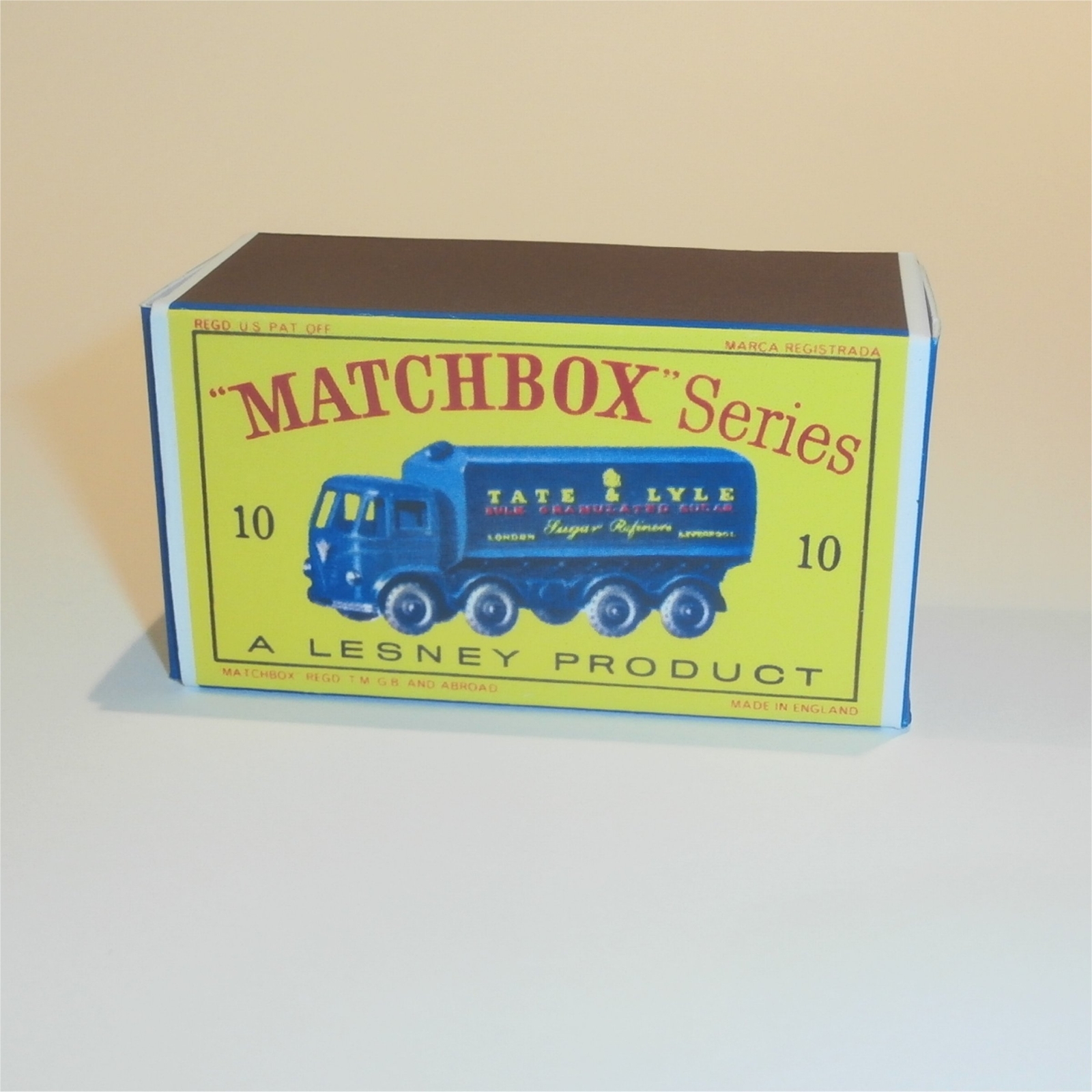 ミニカー MATCHBOX No.10 SUGAR CONTAINER ミニカー MATCHBOX No.10 SUGAR CONTAINER Vintage Lesney