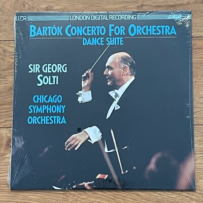 Bartok LP: ''Concerto For Orchestra/Dance Suite'', Solti, 1981, FACTORY-SEALED