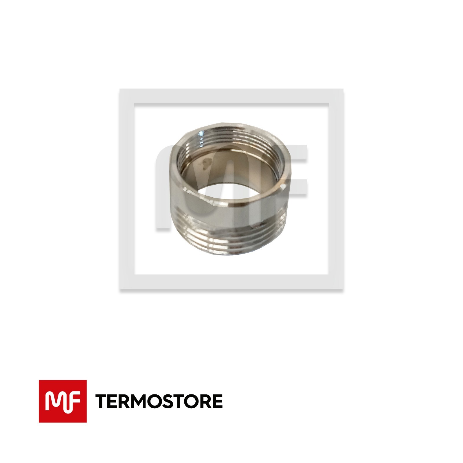 RIDUZIONE RUBINETTO CROMATA RACCORDO IN OTTONE  22F - 3/4M