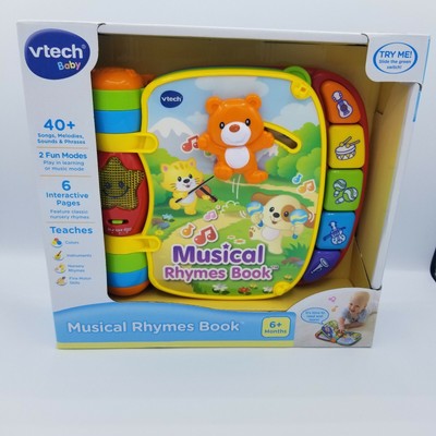 Vtech Baby Musical Rhymes Book Learning & Educational Toys for Babies & Kids E12