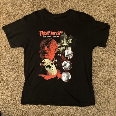Graveyard Goods Large Friday The 13th Final Chapter OG Print Good Condition