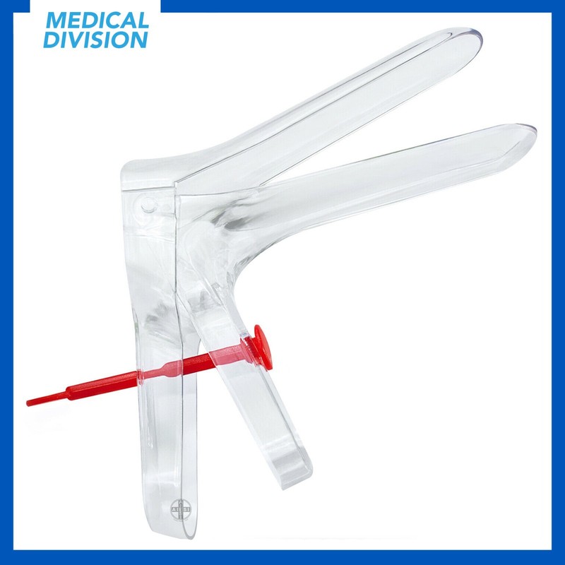 100 Speculum Vaginali Monouso Sterili A Perno Centrale - Vaginale Sterile