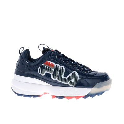 

Мужские кроссовки Fila Disruptor II Graphic Fila Navy/White/Fila Red (1FM00699 422), FILA Disruptor II