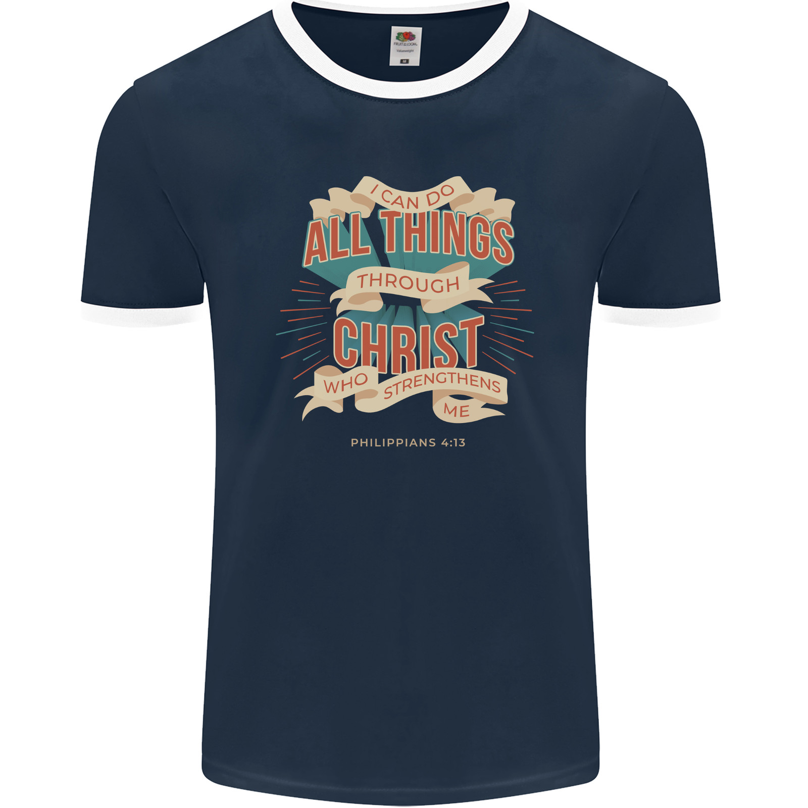 God Makes All Things Possible Ringer Tee God Makes All Things Possible Ringer Tee