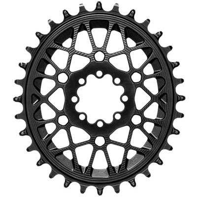 Absolute Black Oval SRAM T-Type DM 8-Hole Boost Chainring, 36T, Blk