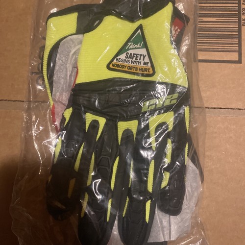 212 Performance Super Hi Vis Cut 5 Gloves, Red and Yellow IMPC5-88