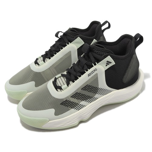

adidas Adizero Select Sesame White Green Black Мужские баскетбольные кроссовки IE9265, Зеленый, Adizero Select