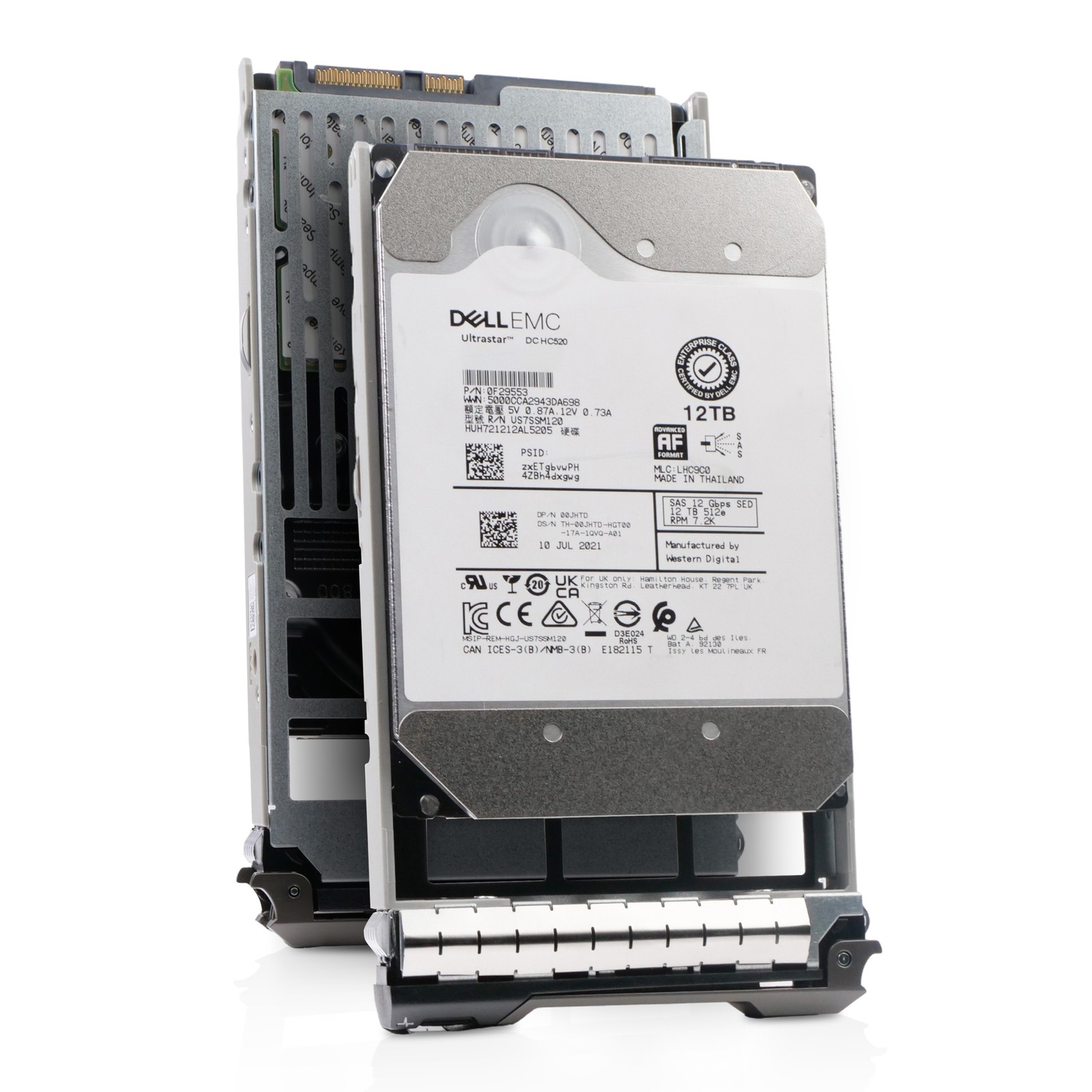 Dell 12TB 7.2K RPM SAS 12Gb/s 512e 3.5