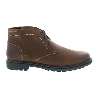 Мужские коричневые кожаные ботинки Chukkas на шнуровке Florsheim Field Chukka 11927B-215-M 9