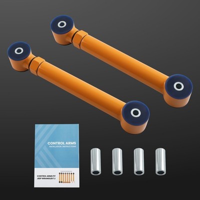 2pc HINTERE OBERE VERSTELLBARE QUERLENKER FOR JEEP WRANGLER TJ GRAND CHEROKEE ZJ