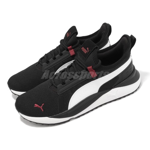 

Мужские кроссовки Puma Pacer Future Street Plus Black White Red 384634-09, Черный, Pacer Future Street Plus