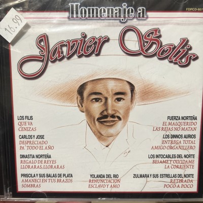 Homeaje a Javier Solis by Various Artists (CD, Feb-2000, 2 Discs, Fonovisa)