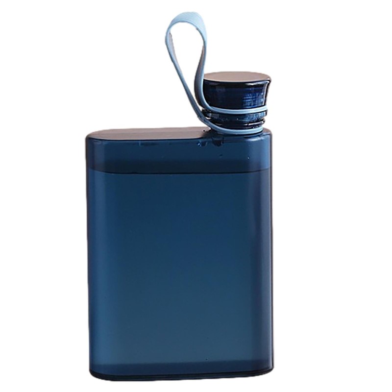 Portable Book Paper Cup Bottle Flat Water Bottle Clear Paper Pad Water Bottle