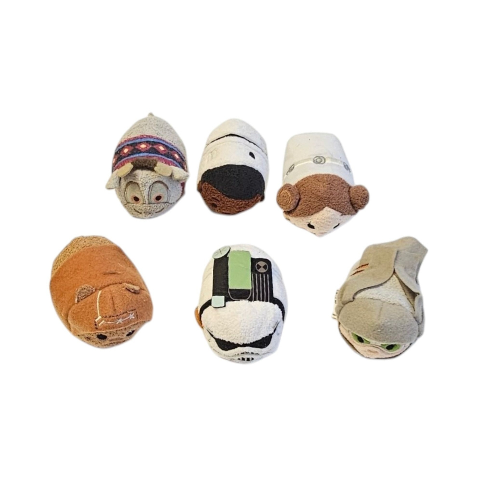 Disney Star Wars Tsum Tsum Plush Set - 6 Mini Characters