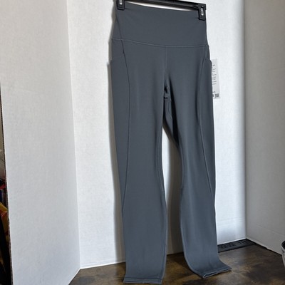 Lululemon Leggings Align Pant 25  Pockets Oil Blue Size 6 NWT Yoga